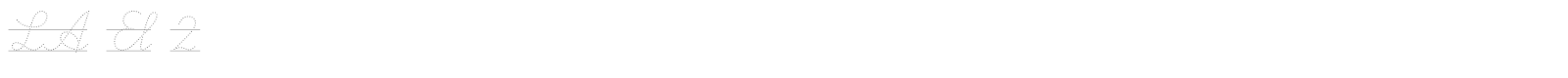 LA El2 Schulschriften font preview